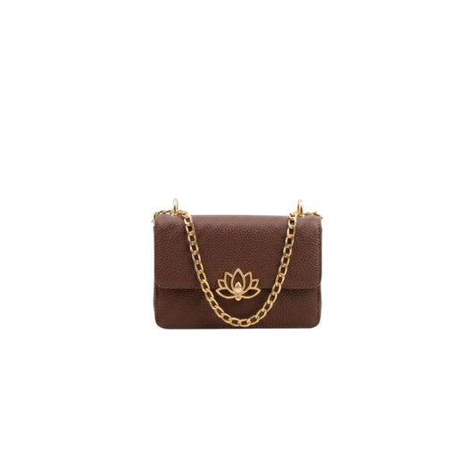 Tropx Lotus Charm Chain Shoulder Bag