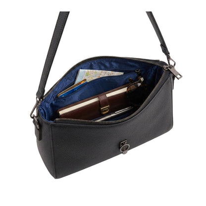 Tropx Structured Flap Shoulder Bag