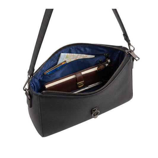 Tropx Structured Flap Shoulder Bag